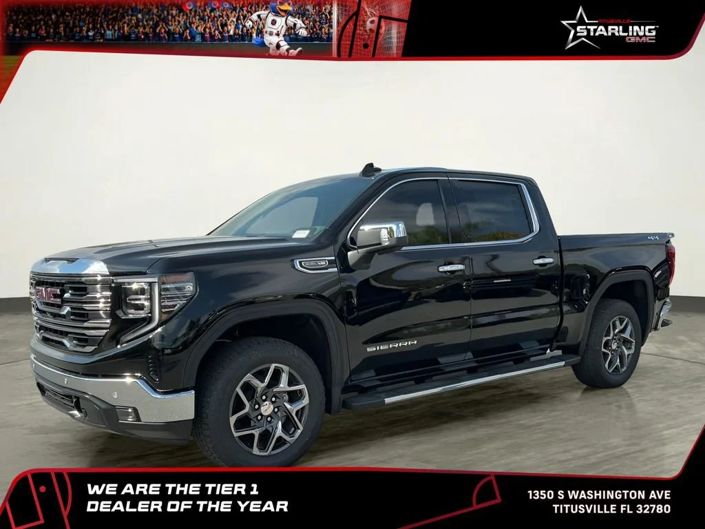 New 2026 Onyx Black GMC SLT image 1