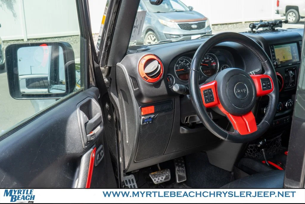 Used 2017 Black Clearcoat Jeep Unlimited Rubicon image 16