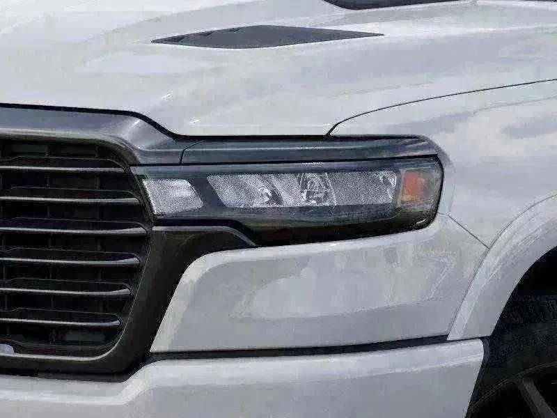 New 2026 Bright White Clear-Coat Exterior Paint RAM Laramie image 63