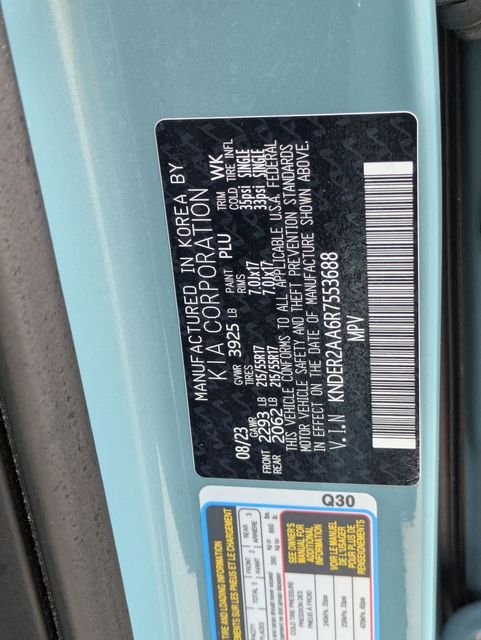 Used 2024 Blue Kia EX image 26