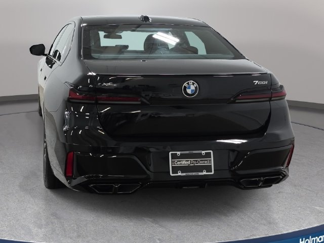 Certified Used 2025 Black Sapphire Metallic BMW 760i xDrive image 6