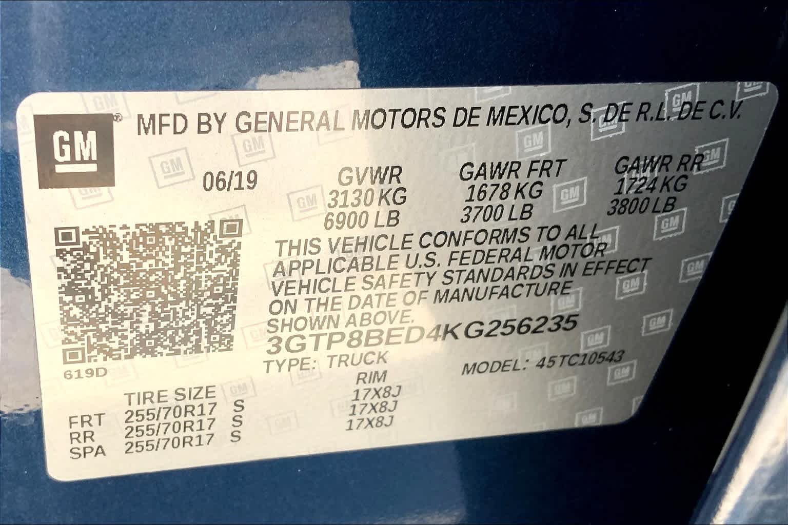 Used 2019 Pacific Blue Metallic GMC SLE image 36