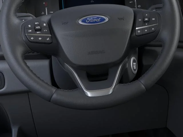 New 2026 Agate Black Metallic Ford Passenger Van XLT image 12