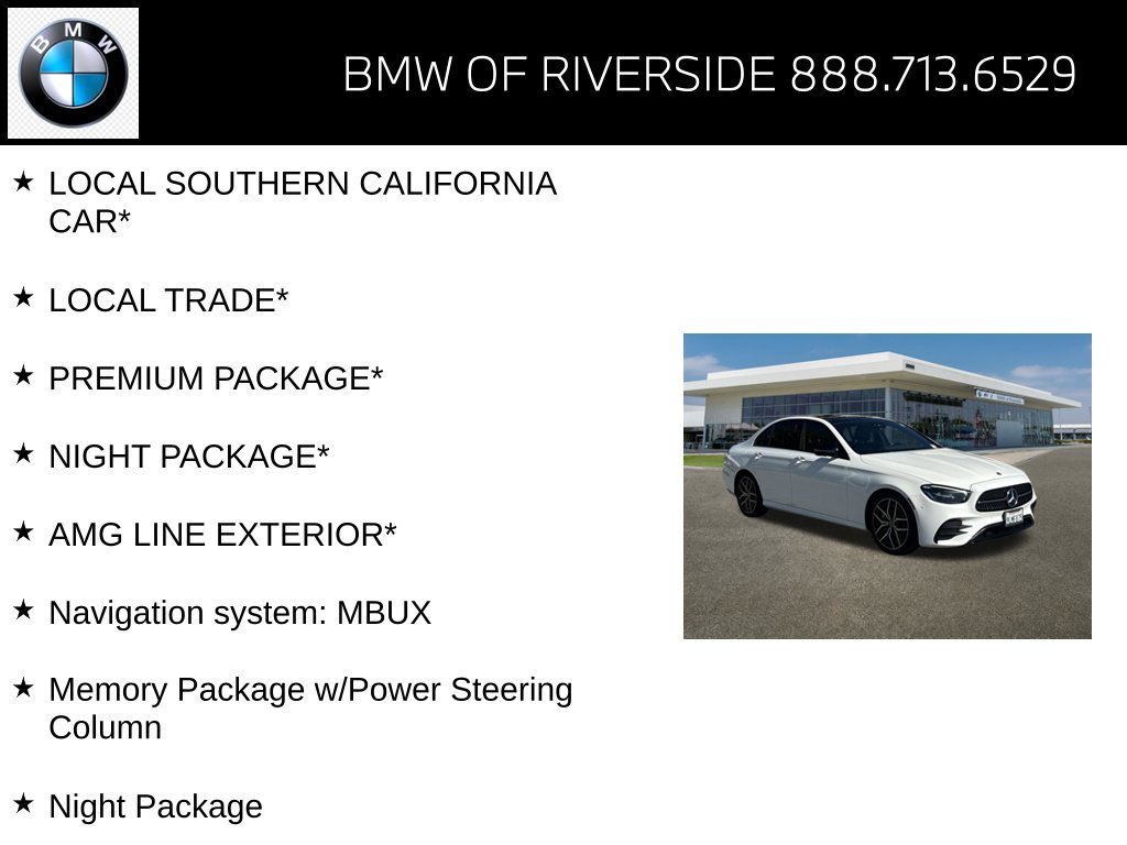 Used 2021 White Mercedes-Benz E 350 image 15