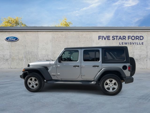 Used 2020 Silver Jeep Unlimited Sport S image 5