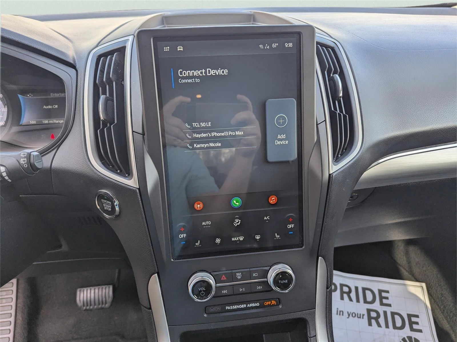Used 2022 Agate Black Ford SEL image 16