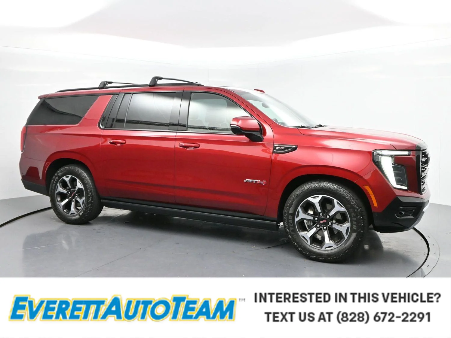 Used 2025 Volcanic Red Tintcoat GMC AT4 Ultimate image 1