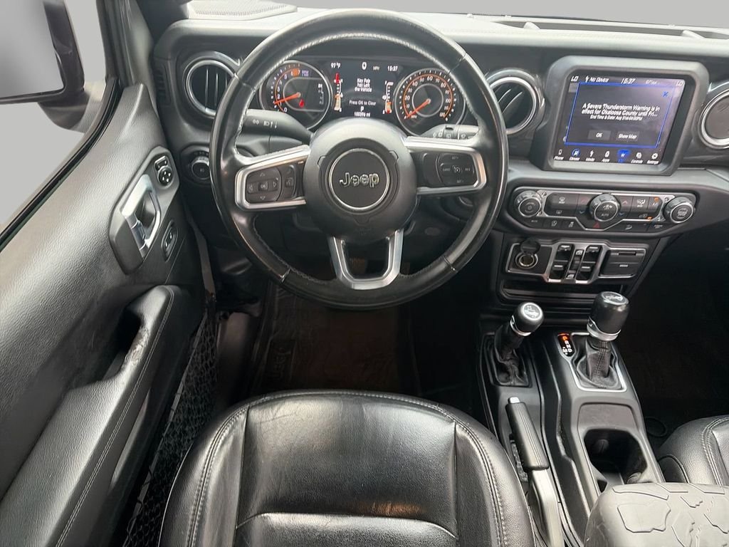 Used 2020 Gray Jeep Unlimited Sahara Altitude image 10