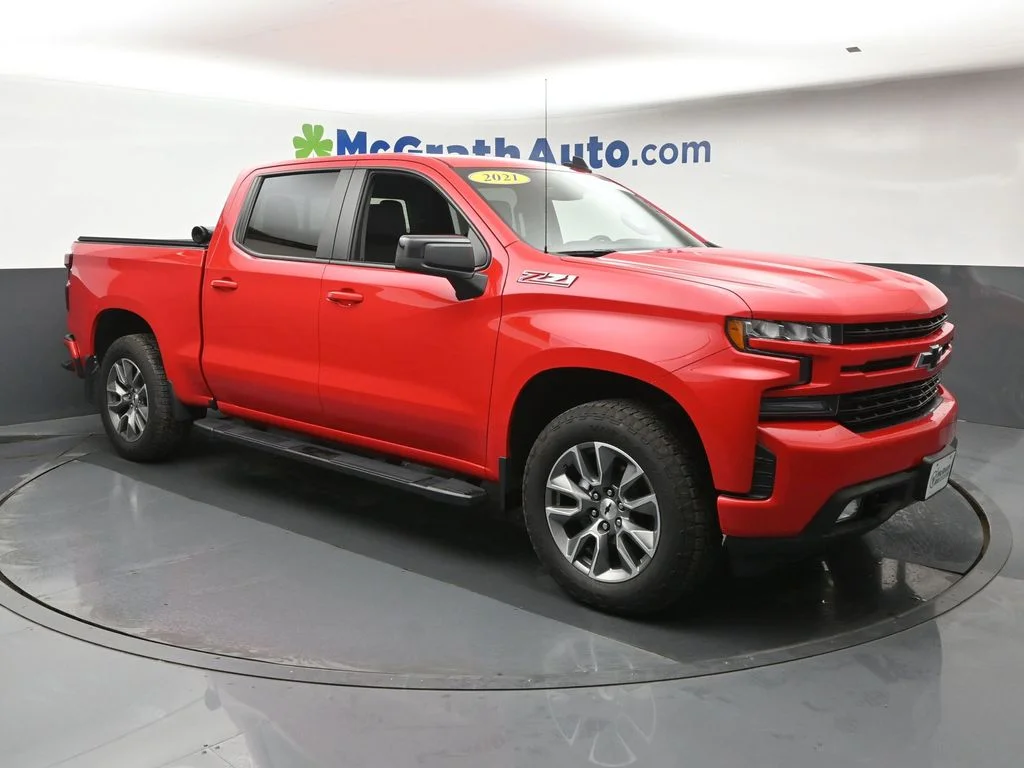 Certified Used 2021 Red Chevrolet RST image 2