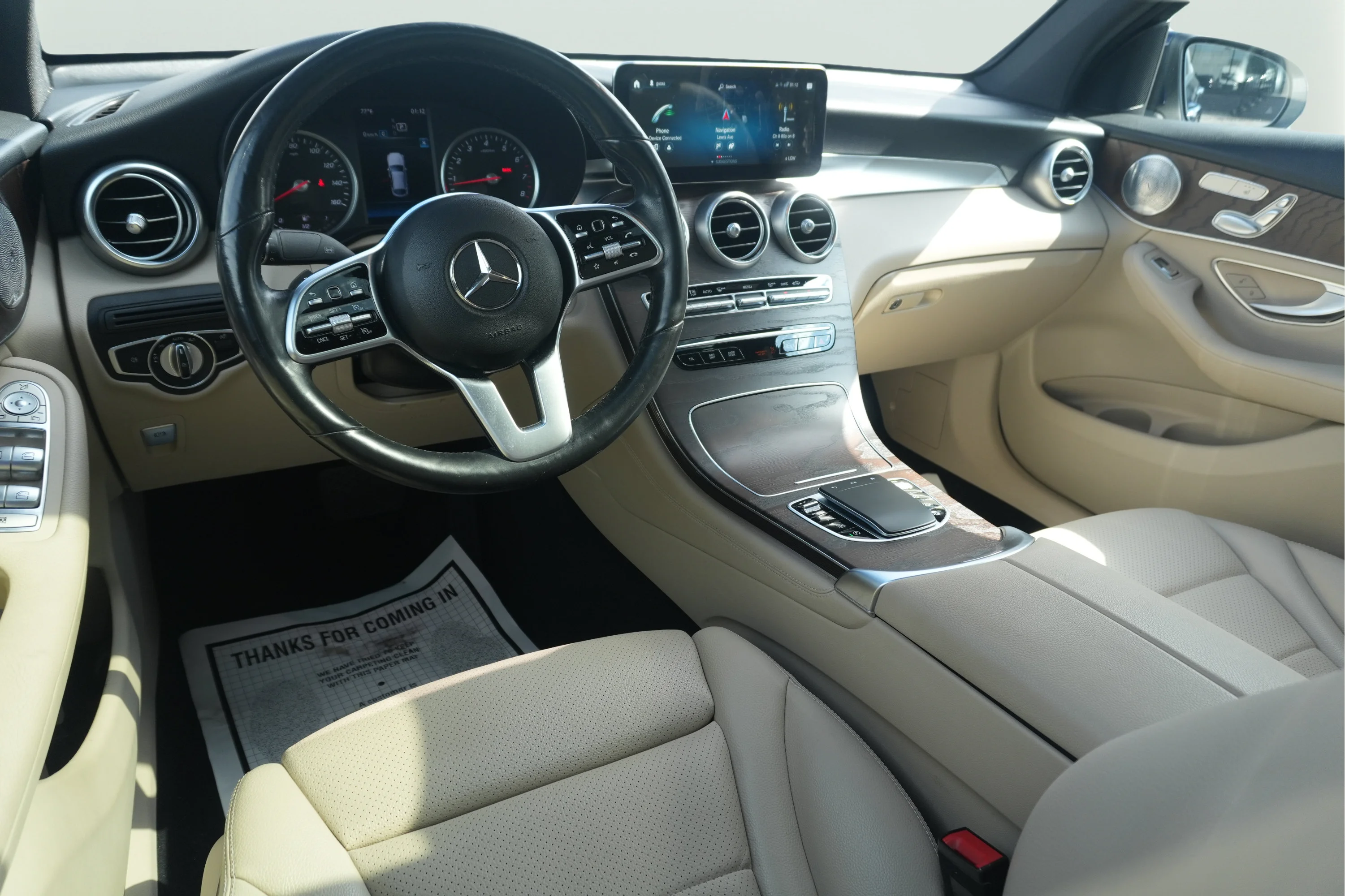 Used 2021 Lunar Blue Metallic Mercedes-Benz GLC 300 image 33