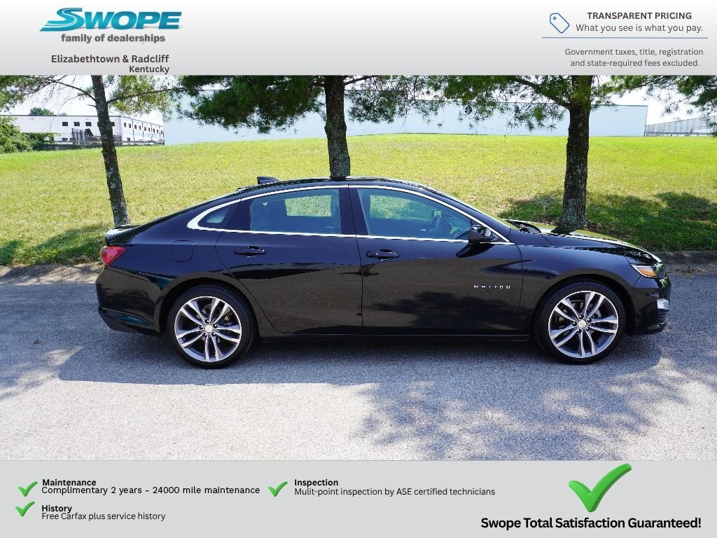 Used 2021 Chevrolet Malibu 1LT with VIN 1G1ZD5ST1MF076290 for sale in Elizabethtown, KY