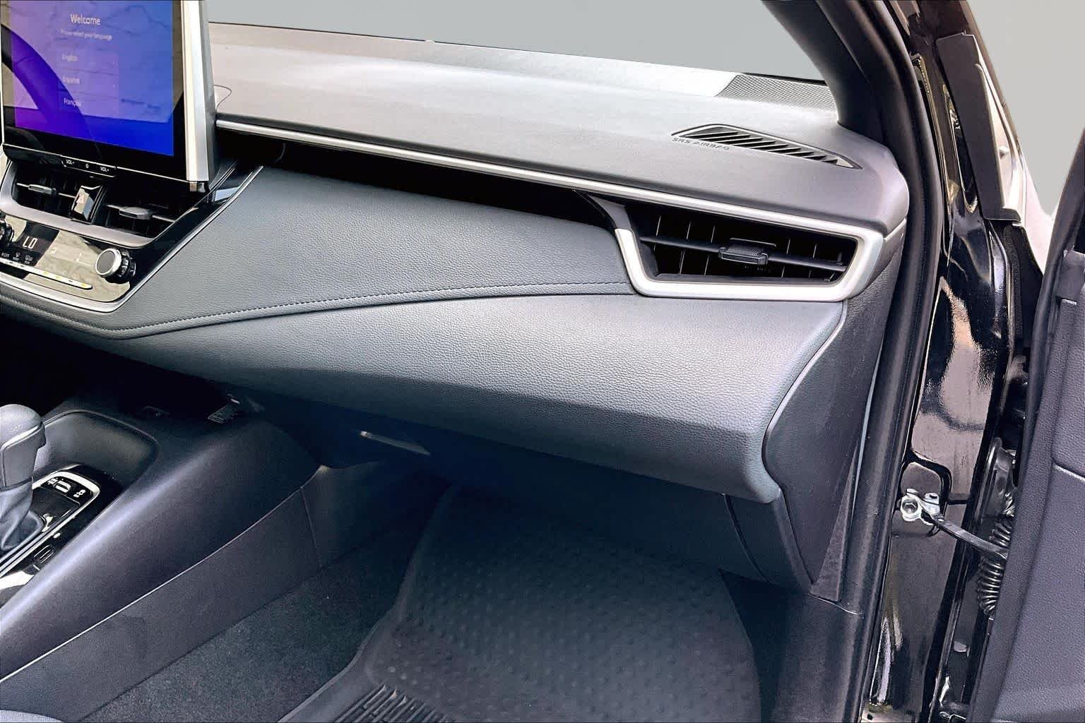 Used 2025 Midnight Black Metallic Toyota SE image 19