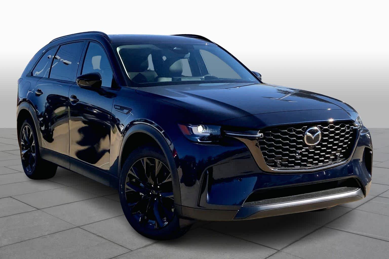New 2026 Deep Crystal Blue Mica Mazda Premium Sport AWD image 2