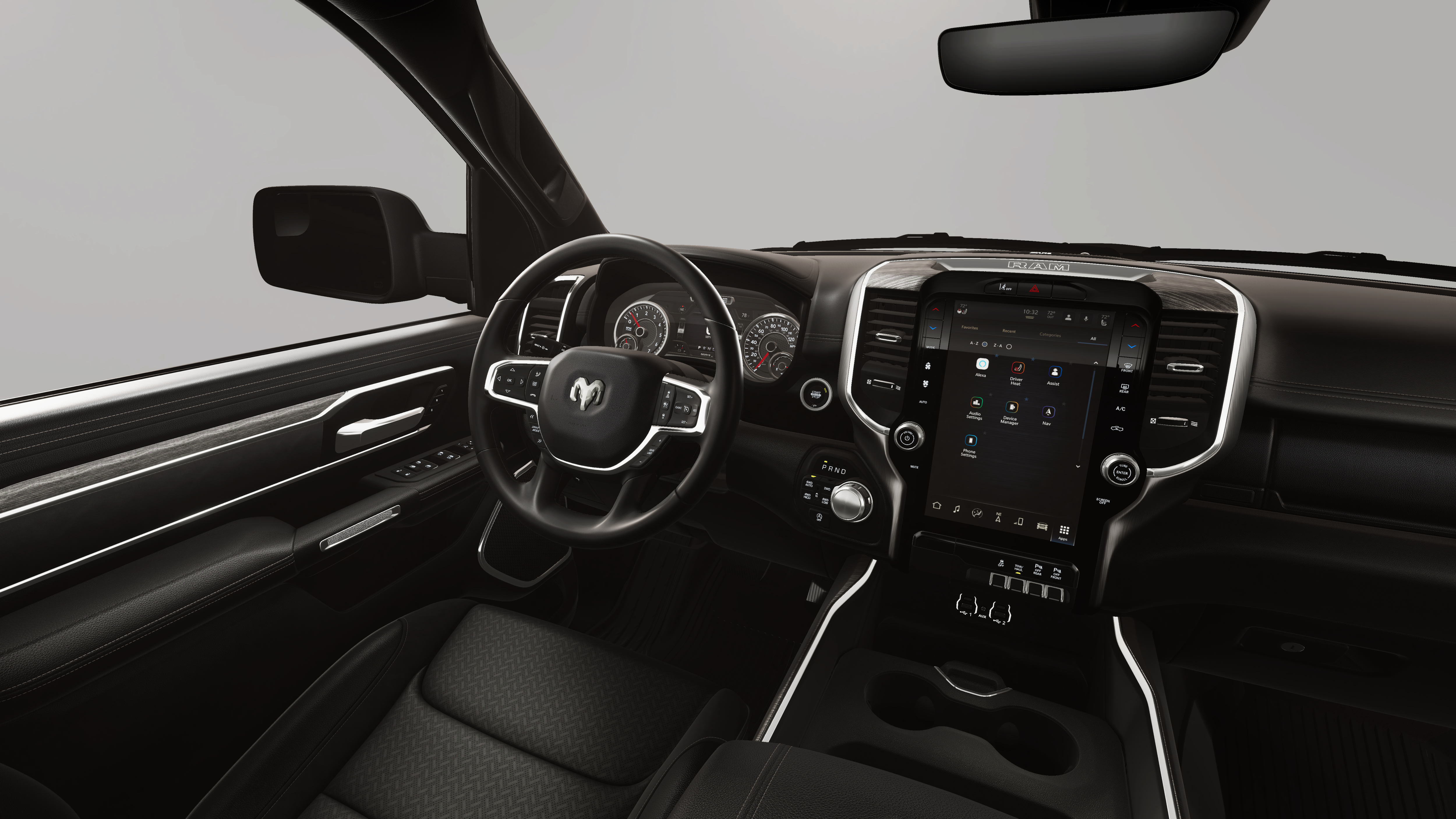 New 2026 Diamond Black Crystal Pearl-Coat Exterior Paint RAM LARAMIE image 20