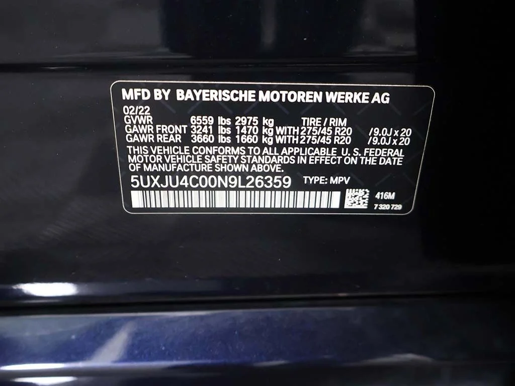 Used 2022 Black BMW M50i image 62