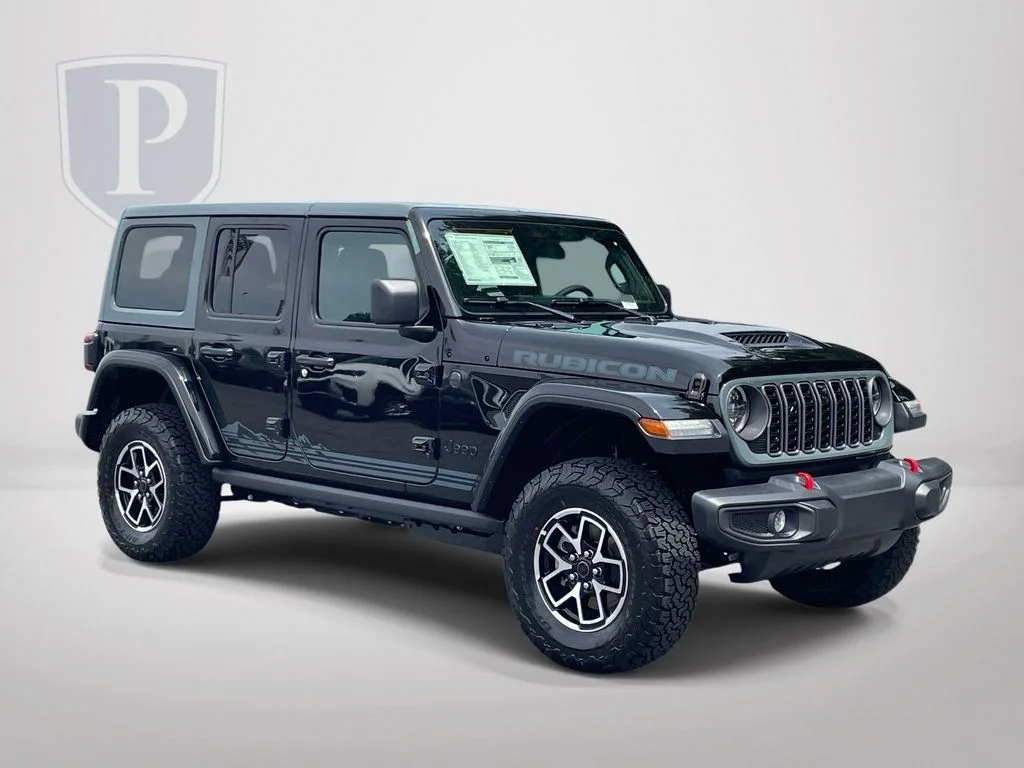 New 2026 Black Clearcoat Jeep Rubicon image 2