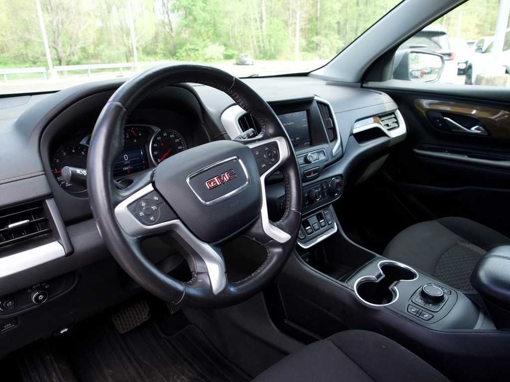 Used 2021 Satin Steel Metallic GMC SLE image 13