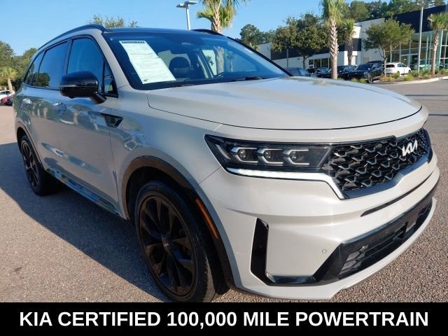Used 2022 Gray Kia SX-Prestige image 3