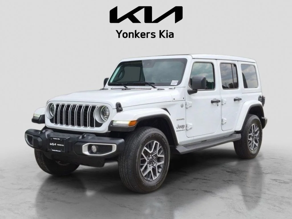 Used 2024 White Jeep Sahara image 2