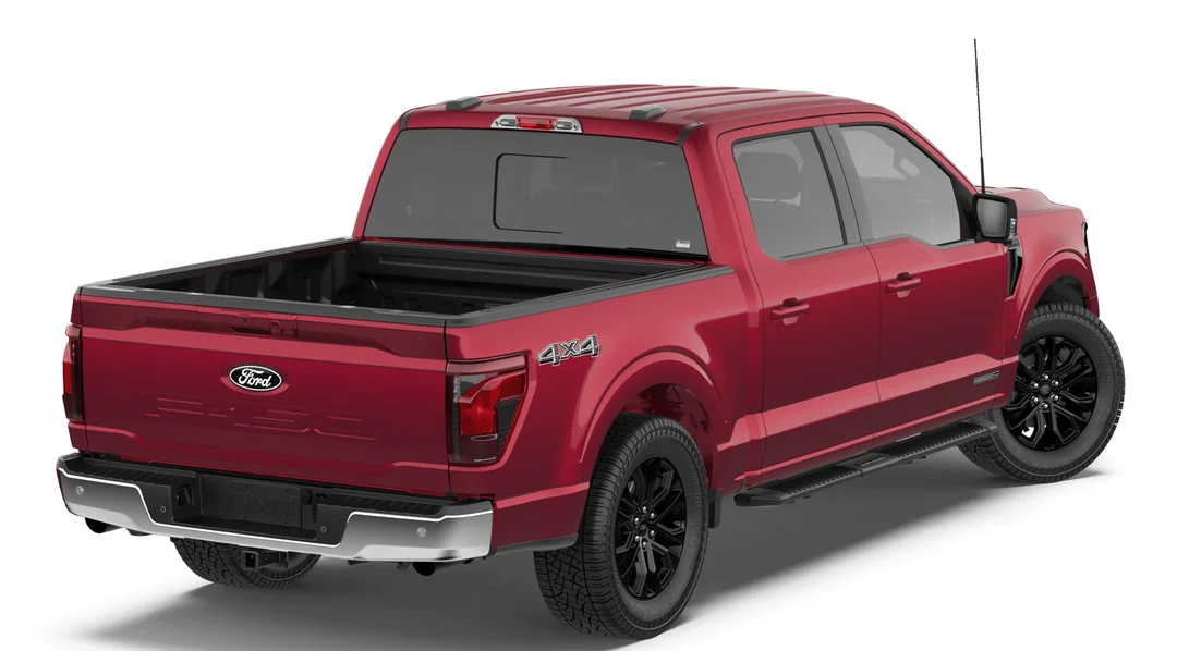 New 2026 RUBY RED METALLIC TINTED CC Ford XLT image 2