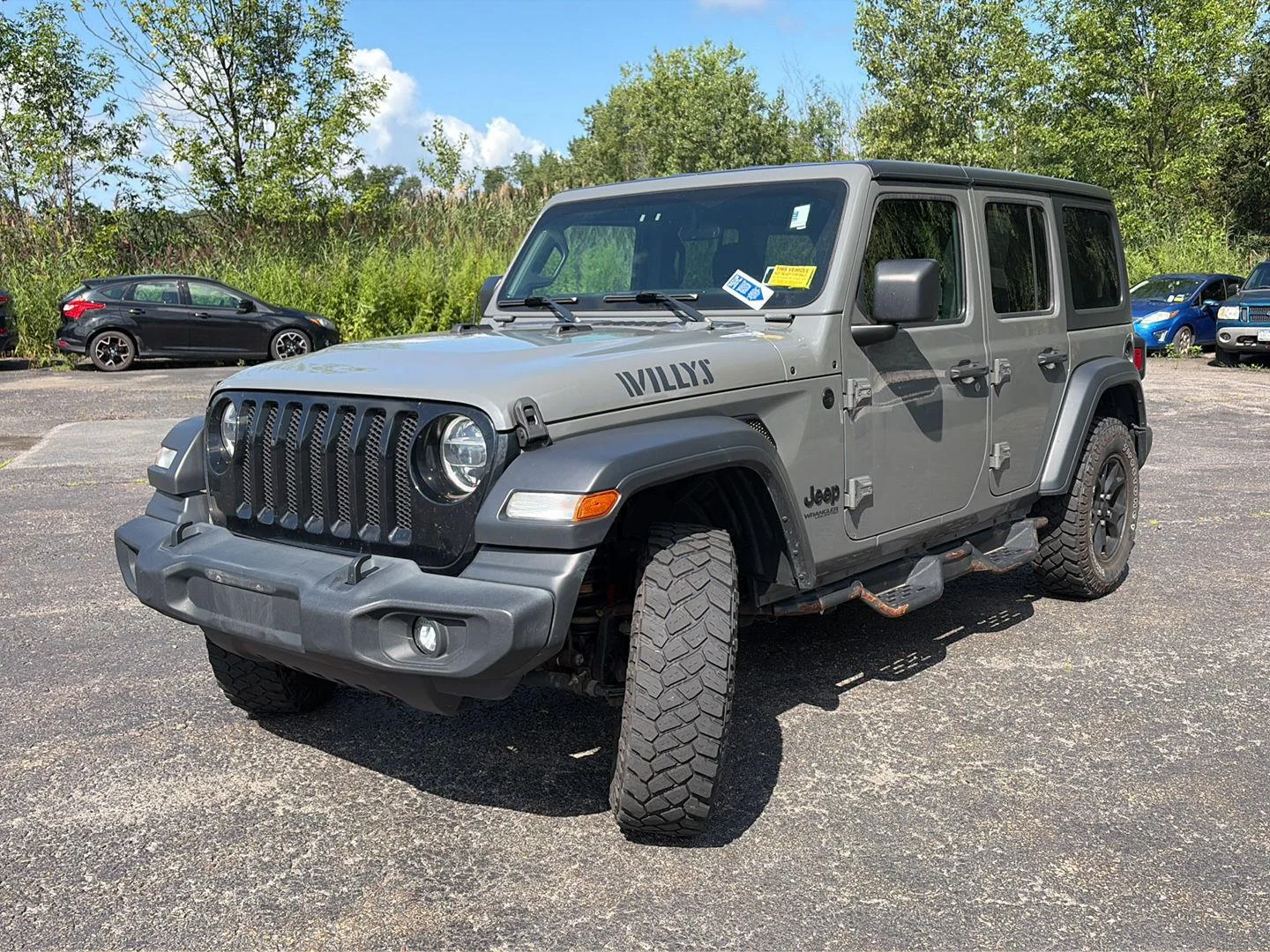 Used 2020 Sting-Gray Clearcoat Jeep Willys image 8