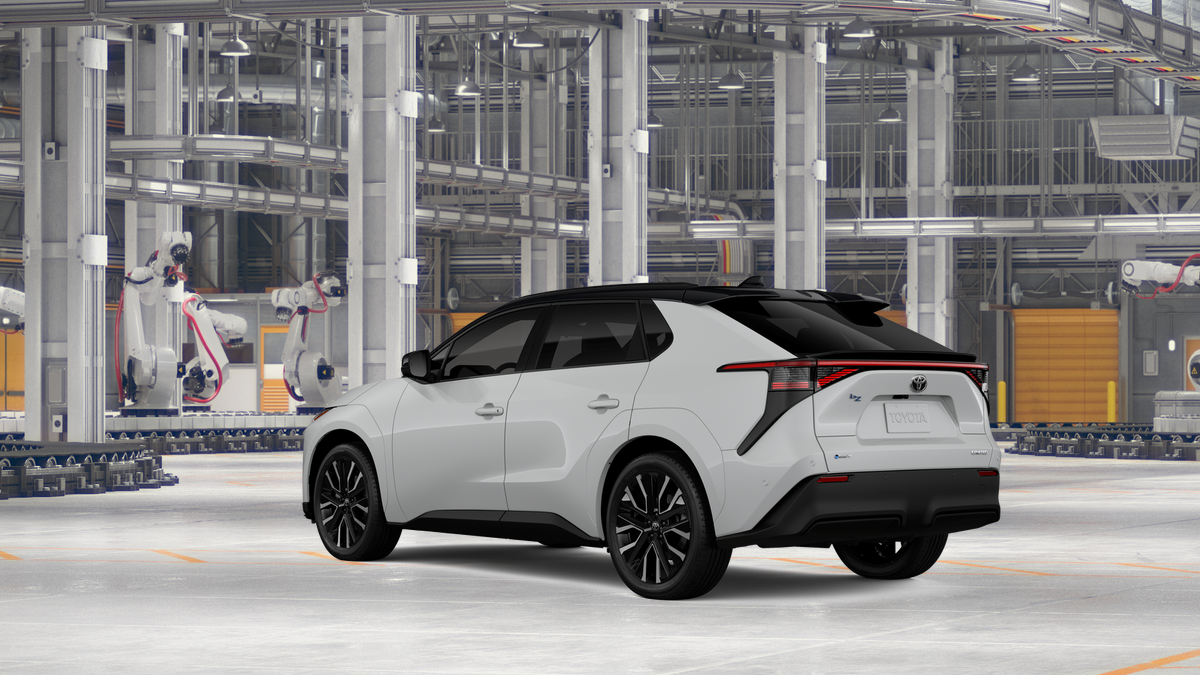New 2026 Wind Chill Pearl with Midnight Black Metallic roof Toyota Limited image 6