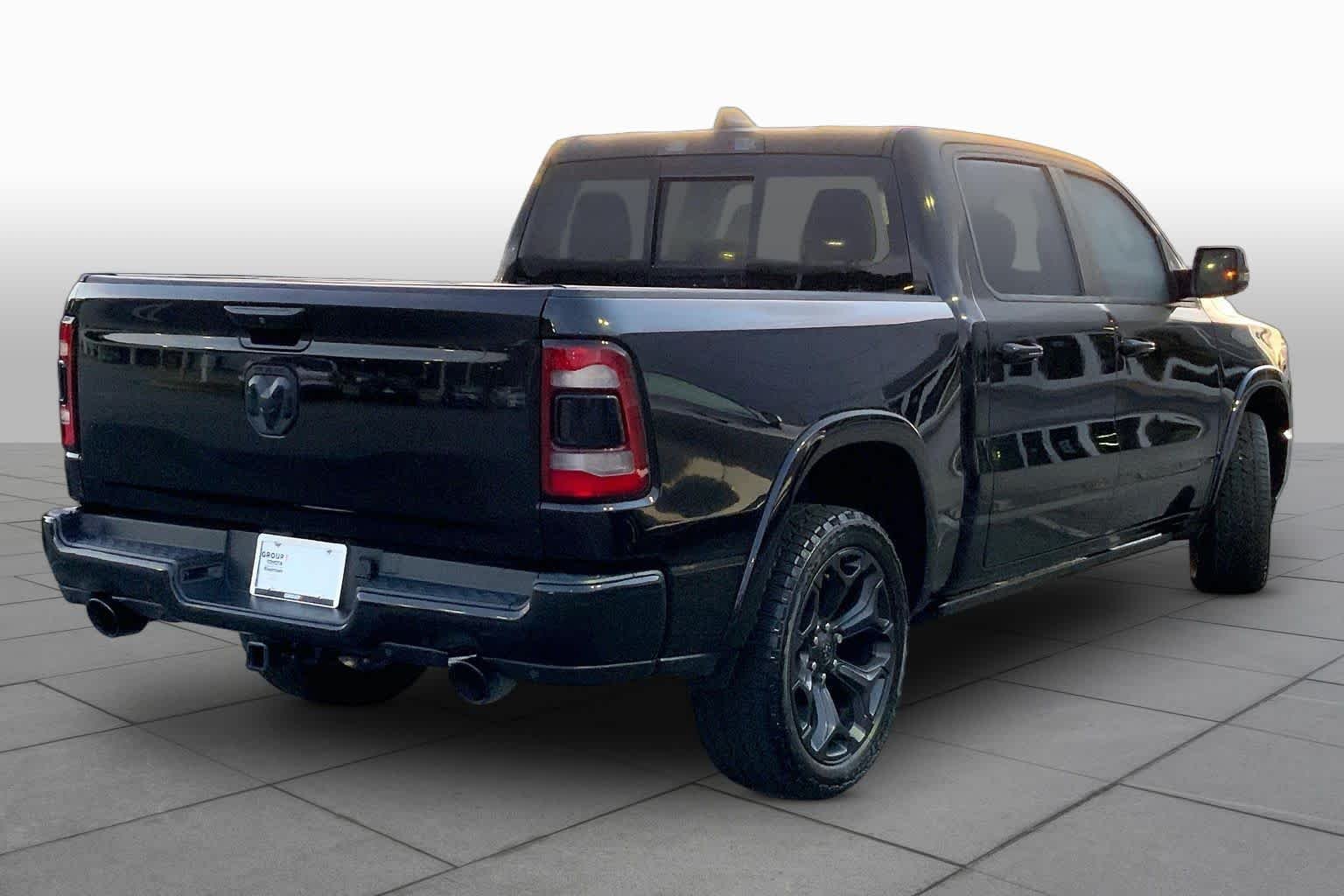 Used 2022 Diamond Black Crystal Pearlcoat Ram Limited image 11