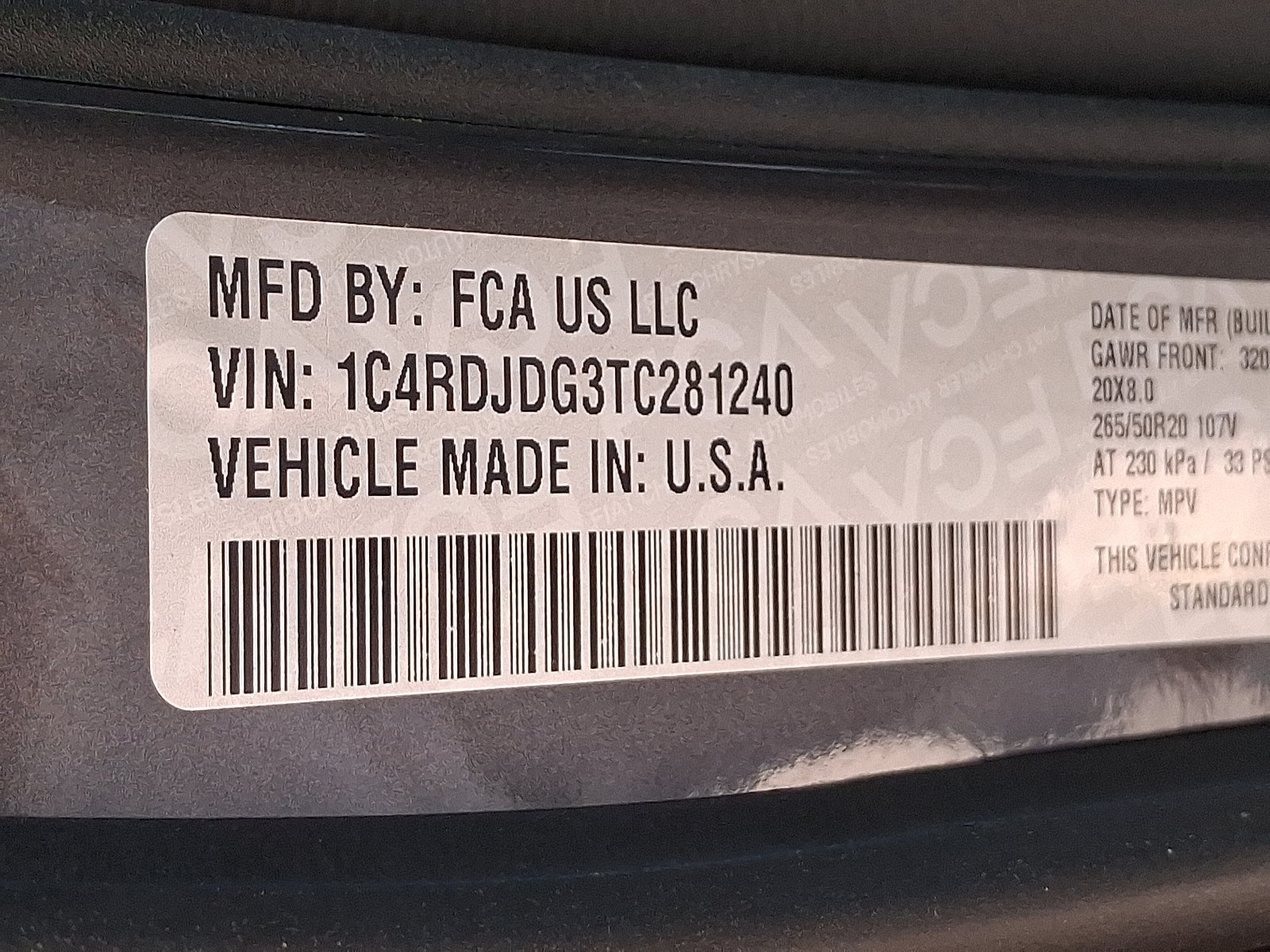 New 2026 Vapor Gray Exterior Paint Dodge GT Plus AWD image 16