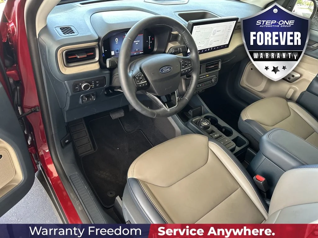Used 2025 Red Ford Lariat image 13
