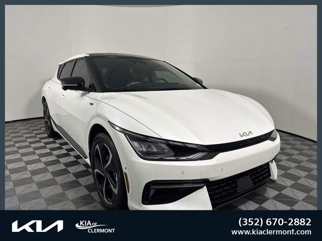 Certified Used 2024 White Kia GT-Line image 1