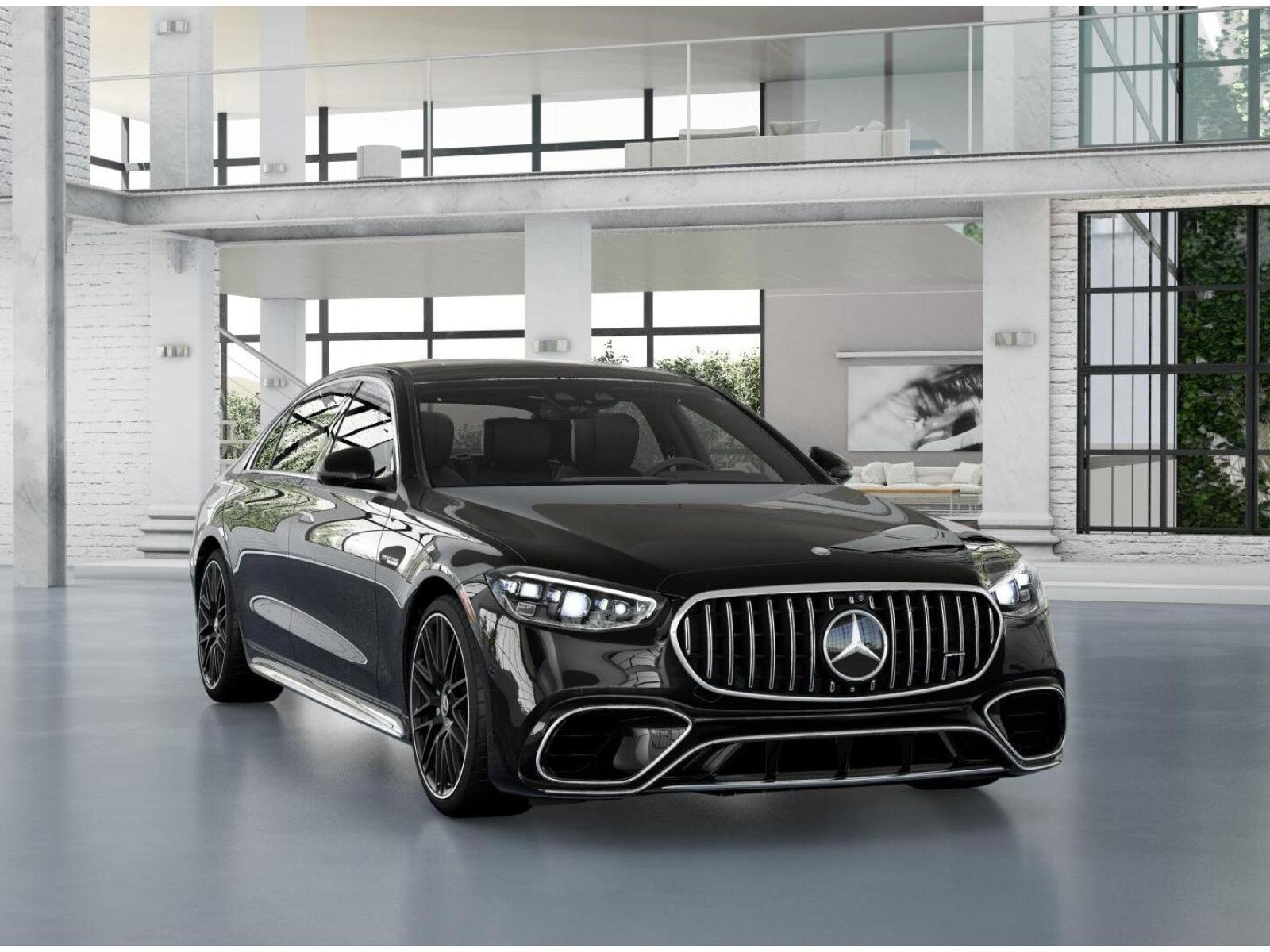 New 2026 Obsidian Black Metallic Mercedes-Benz AMG® S 63 E 4MATIC Sedan image 9