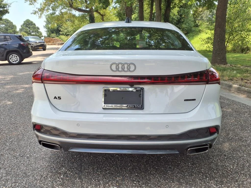 Used 2025 Glacier White Metallic Audi Premium image 6