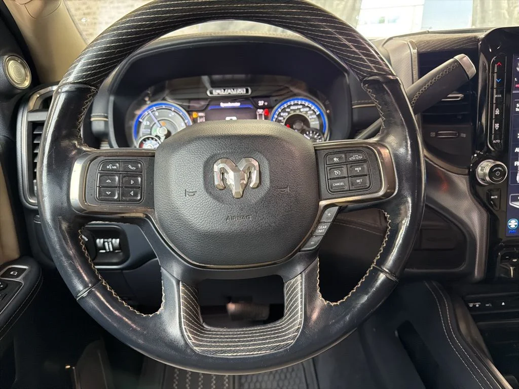 Used 2019 Diamond Black Crystal Pearlcoat Ram Limited image 16