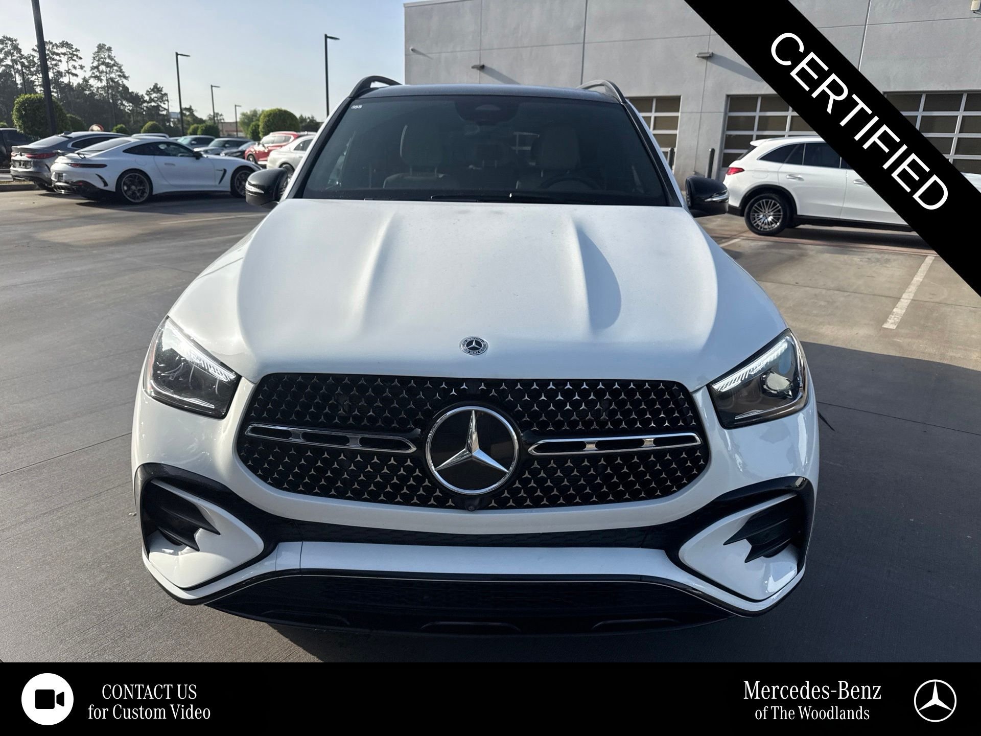 Certified Used 2026 Polar White Mercedes-Benz GLE 350 image 1