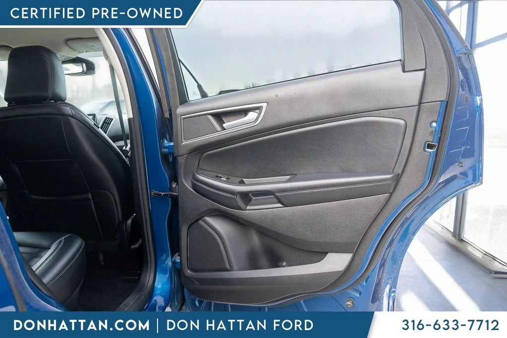 Certified Used 2022 Blue Ford SEL image 24