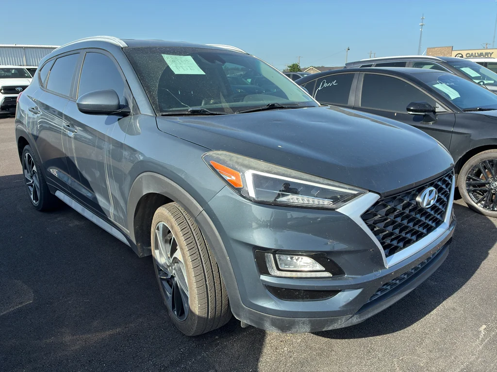Used 2020 Dusk Blue Hyundai Sport image 2