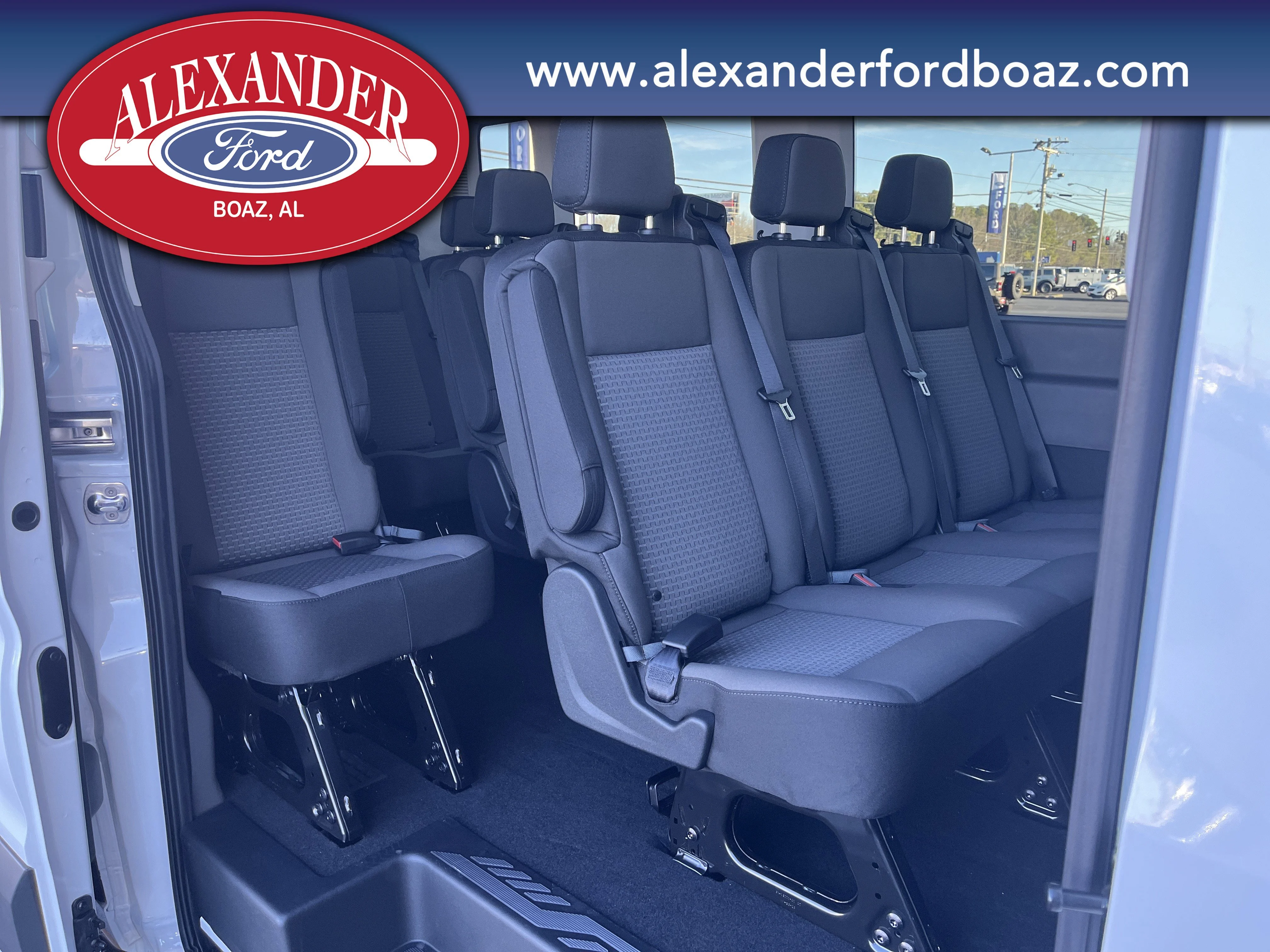 New 2026 Oxford White Ford Passenger Van XLT image 15
