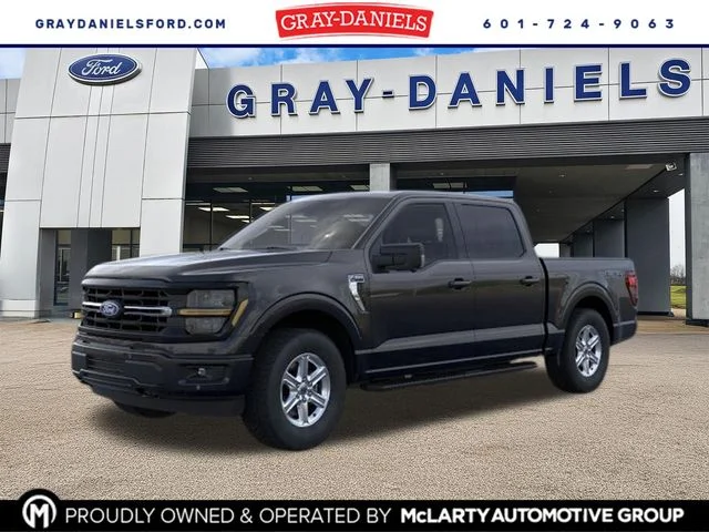New 2026 Agate Black Metallic Ford XLT image 1