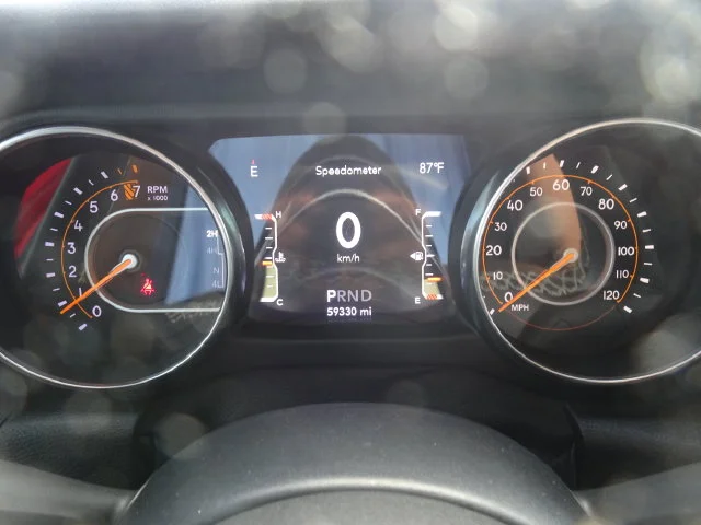Used 2020 Red Clearcoat Jeep Overland image 12