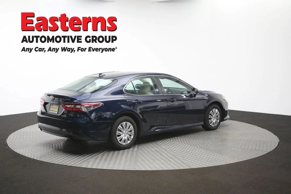 Used 2021 Blue Toyota LE image 40