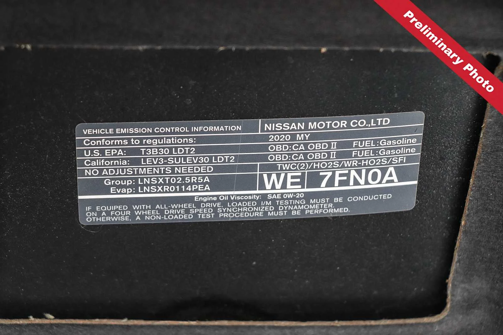 Used 2020 Magnetic Black Pearl Nissan SV image 21
