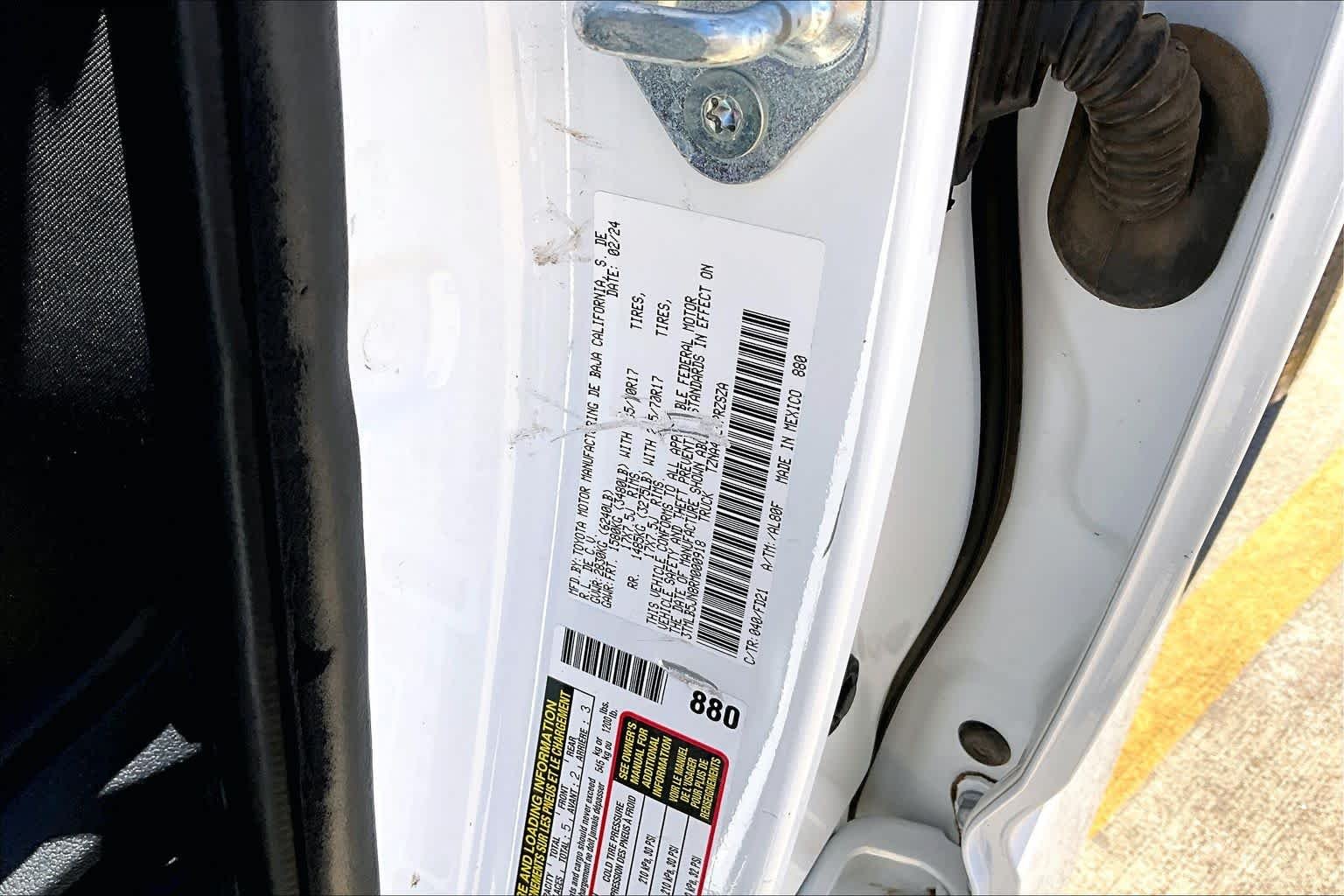 Used 2024 Ice Cap Toyota TRD Off Road image 57