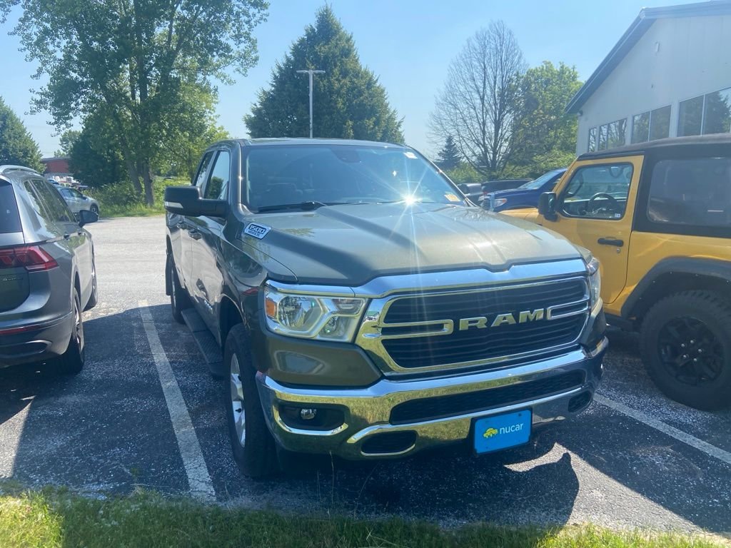 Used 2021 Olive Green Pearlcoat Ram Big Horn/Lone Star image 1