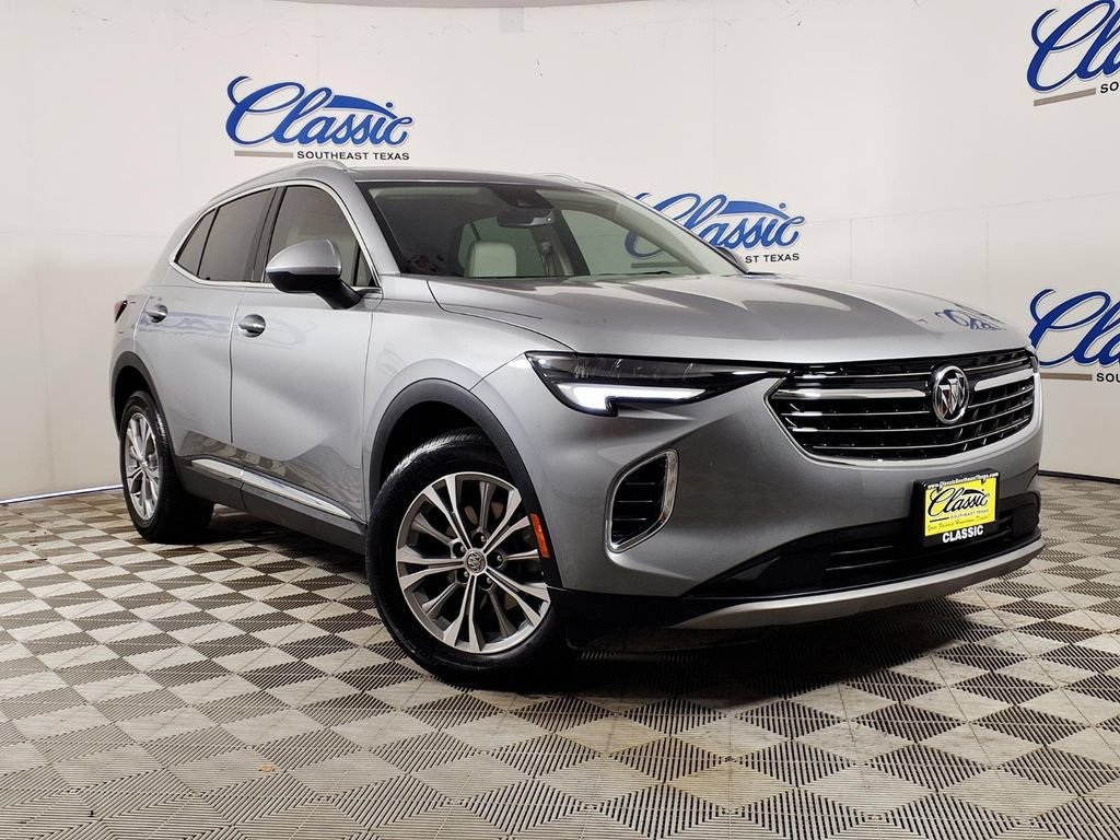 Used 2023 MOONSTONE GRAY METALLIC Buick Preferred image 1