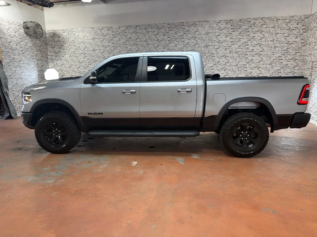 Used 2021 Billet Silver Metallic Clearcoat Ram Rebel image 4
