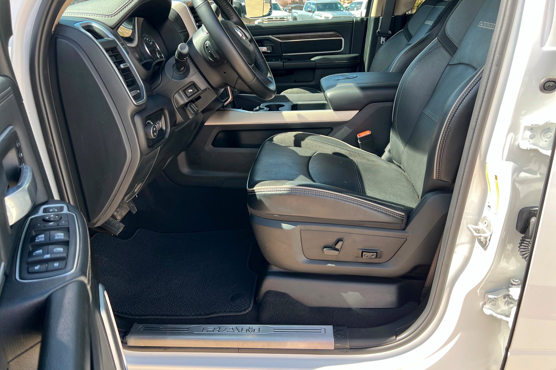 Certified Used 2021 Bright White Clearcoat Ram Laramie image 18