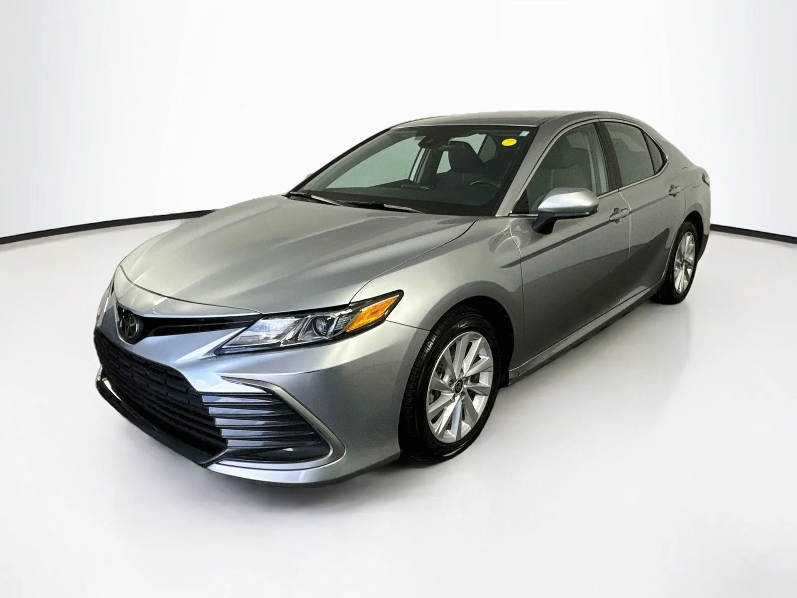 Certified Used 2024 Silver Toyota LE image 3