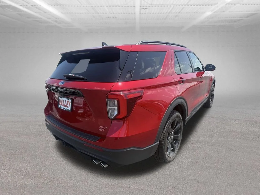 Certified Used 2023 Red Metallic Ford ST image 4