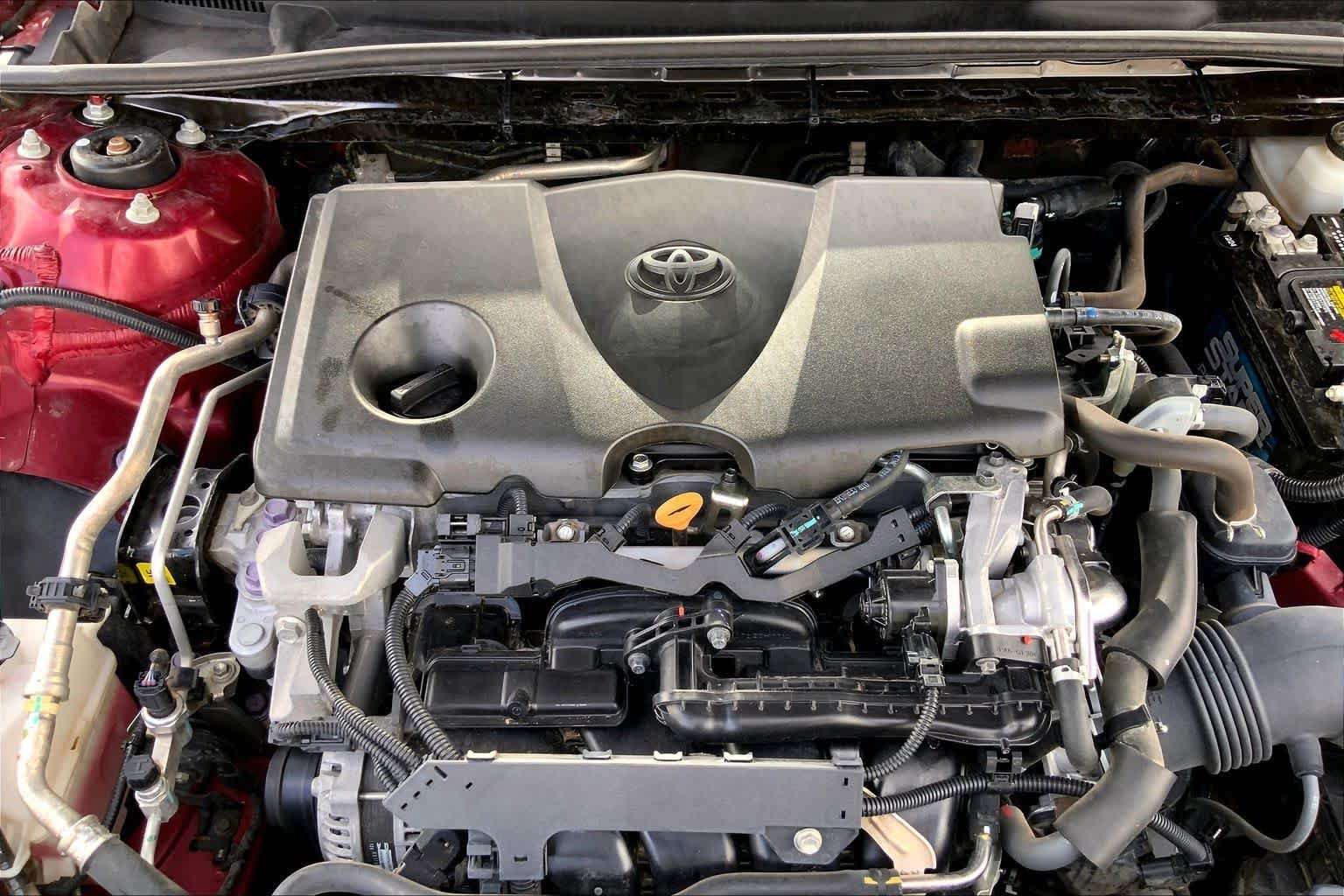Certified Used 2020 Ruby Flare Pearl Toyota LE image 32