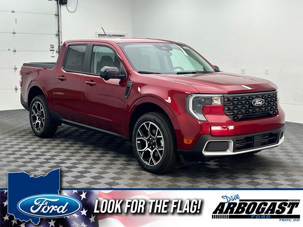 New 2026 Red Ford Lariat image 1
